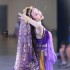 Chinese Purple Hanfu Female Performance Show Silk Stage Cosplay Costumes Traditional Embroidery Dresses Suit