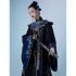 Original Chinese Dresses Gothic Ming Dynasty Cloud Shoulder Women Long Gown Main Waist Woven Golden Horse Skirt Hanfu Set