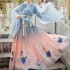 Traditional Chinese Clothing Hanfu Set Women Chic Embroidery Fairy Dresses Cosplay Costumes Ancient Oriental Princess Outfit