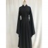 Chinese Traditional Outfit Inner Wears For Ladies Women Men Whiteblack Tops Skirt Daily Base Suit Big Sleeve Bottoming Underwear