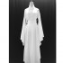 Chinese Traditional Outfit Inner Wears For Ladies Women Men Whiteblack Tops Skirt Daily Base Suit Big Sleeve Bottoming Underwear