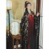 Chinese Traditional Dresses Black Top Skirt Set Red Robe Set Fairy Bronzing Costumes Women Hanfu Dancewear Ancient Performance