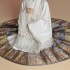 Original Traditional Chinese Hanfu Ming Dynasty Horse Skirt Women Satin Embroidery Novelty Stage Performance Costumes