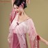 Classical Dance Costumes Female Adult Chiffon Print Long Flowing Sleeve Top Hanfu Cosplay Chinese Dance Wear Practice Clothes