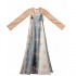 Chinese Ancient Classic Dance Gown Zither Performance Dresses Women Elegant Fairy Print Hanfu Dresses Cosplay Clothes