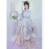 Chinese Traditional Dresses Hanfu Large-sleeved Women Suit Exquisite Embroidery High Waist Fairy Stage Dance Skirt