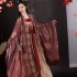 Traditional Clothes Women Tang Costumes Ming Dynasty Women Chinese Hanfu Cloak Big Sleeve Cardigan Kimono Cape Fairy Dress