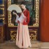 Women Original Hanfu Suit Chinese Waist length Skirt Straight sleeved Suit Skirt Middle School Students Ancient Costume