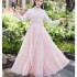 Chinese Folk Dance Hanfu Tang Dynasty Princess Cosplay Stage Wear Traditional Women Pink Outfit Costumes Fairy Hanfu Dress