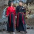 Chinese Dresses Hanfu Black Red hanfu Women Dresses China Folk Dance Cosplay Costumes Kimono Traditional Clothing For Men