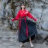 Chinese Dresses Hanfu Black Red hanfu Women Dresses China Folk Dance Cosplay Costumes Kimono Traditional Clothing For Men
