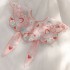 Traditional Chinese Hanfu Scarf Shawl Women Oriental Ancient Rabbit Strawberry Embroidery Collar Fashion Princess Neckwear