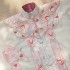 Traditional Chinese Hanfu Scarf Shawl Women Oriental Ancient Rabbit Strawberry Embroidery Collar Fashion Princess Neckwear