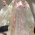 Traditional Chinese Hanfu Scarf Shawl Women Oriental Ancient Rabbit Strawberry Embroidery Collar Fashion Princess Neckwear