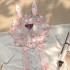 Traditional Chinese Hanfu Scarf Shawl Women Oriental Ancient Rabbit Strawberry Embroidery Collar Fashion Princess Neckwear