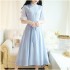 Hanfu Cheongsam Modified Version Dresses Little Old Han Elements Student Daily Fairy Chinese Summer Hanfu Girl
