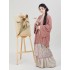 Chinese Ancient Song Dynasty Clothes Women Flower Print Hanfu Daliy Elegant Hanfu Dress