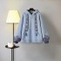 Chinese Thicken Suit Female Hanfu Hooded Sweatshirt Lattice Skirt Two piece JK Uniform Autumn Winter Short Skirt