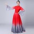 Chinese Folk Dance Ancient Yangko Dance Costumes Hanfu Classical Elegant Profession Practice Clothes Traditional Dance Wear
