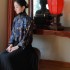 Chinese Traditional Clothing Blouse Women Satin Shirts Blouse Lady Female Chiffon Blouse Chinese Vintage Hanfu