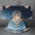 Yunshuji Original Spring Autumn Collar Hanfu Men Women Large Sleeve Wei Jin Print Suit