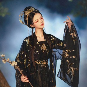 Women stage dance Dresses chinese traditional tang suit performance hanfu ancient daily party dance costumes
