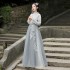 Retro Embroidery Hanfu Dresses Folk Classical Dance Costumes Women Princess Fairy Hanfu Dresses Prom Formal Birthday Wedding