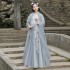 Retro Embroidery Hanfu Dresses Folk Classical Dance Costumes Women Princess Fairy Hanfu Dresses Prom Formal Birthday Wedding