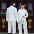 Fashion Chinese Hanfu Tops Pants Inner Suits Women Sleeping Wear Couples Clothing Men Women White Unisex Clothes Performance