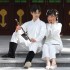 Fashion Chinese Hanfu Tops Pants Inner Suits Women Sleeping Wear Couples Clothing Men Women White Unisex Clothes Performance
