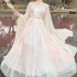 Chinese Traditional Hanfu Dresses Women Elegant Ancient Tang Dynasty Floral Print Princess Costumes Oriental Retro Fairy Sets