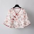 Large Size Women Improved Hanfu Dresses Suit Women Summer Retro Tang Dresses Two piece Set Cosplay Costumes Fairy Costume