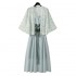 Women Improved Hanfu Dresses Suit Oversized Women Summer Retro Tang Dresses Two piece Set Cosplay Costumes Fairy Costume