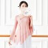 Women Classical Dance Costumes Chinese National Female Hanfu Folk Ballet Practice Clothes Yoga Sportswear Tops