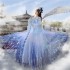 Tang Dynasty Hanfu Traditional Chinese Dresses Hanfu Sequins Gradient Shimmering Oriental Ancient Princess Fairy Dance Costumes