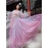 Tang Dynasty Hanfu Traditional Chinese Dresses Hanfu Sequins Gradient Shimmering Oriental Ancient Princess Fairy Dance Costumes