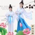 Women Hanfu Chinese Traditional Costumes Ancient Tang Dynasty Dresses Elegant Dance Retro Clothes