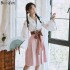 Modern Traditional Hanfu Dresses Folk Dancewear Princess Costumes Female Fairy Hanfu Suit Originale Elegant Japanese Kimono Yukata