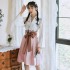 Modern Traditional Hanfu Dresses Folk Dancewear Princess Costumes Female Fairy Hanfu Suit Originale Elegant Japanese Kimono Yukata
