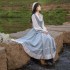 Women Dresses Suit Improved Hanfu Suit Skirt Chinese Daily Three-piece Set Chinese Traditional Culture Hanfu