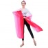 Tang Dynasty Yangko Dance Tops Classical National Costumes Wide Sleeve Hanfu Tops Elegant Folk Dance Performance Costumes