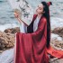 Large Size 3xl Hanfu Dresses Women Chinese Traditional Hanfu Set Female Cosplay Costumes Summer Hanfu Red Blue WhiteDresses For Women