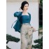 Chinese Retro Improvement Song-made Tube Top Hanfu Female Fairy Elegant Ancient Daily Chinese Dresses Suit