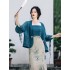 Chinese Retro Improvement Song-made Tube Top Hanfu Female Fairy Elegant Ancient Daily Chinese Dresses Suit