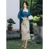 Chinese Retro Improvement Song-made Tube Top Hanfu Female Fairy Elegant Ancient Daily Chinese Dresses Suit