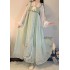 Chinese Women Hanfu Traditional Dance Costumes Tang Suit Oriental Fairy Dresses Outfit Spring Summer