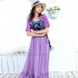 traditional chinese retro Dresses women flower embroidery hanfu national chiffon hanfu elegant folk dance