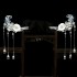 Chinese ancient hanfu women hair crown chinese ancient headDresses earrings tassel hairpin hairdressing set hanfu accessory
