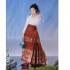 Suyuhuashang Ming Dynasty Weaving Imitation Flower Hanfu Gold Horse Face Skirt Women Costumes Ancient Princess Fairy Cosplay