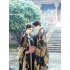 Hanfu Couples Bronzing Chinese Ancient Vintage Hanfu Shoot Adult Carnival Cosplay Costumes Hanfu Outfit For Men Women